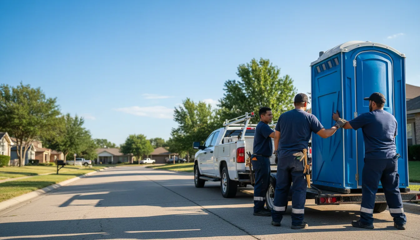 Portable Toilet Rental in Granbury, TX near me